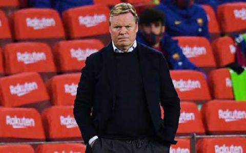 Koeman thừa nhận cửa vô địch của Barca đã rất hẹp